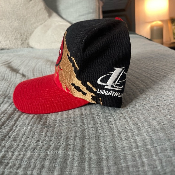 San Francisco 49ers Red and Black Cap - Picture 2 of 3